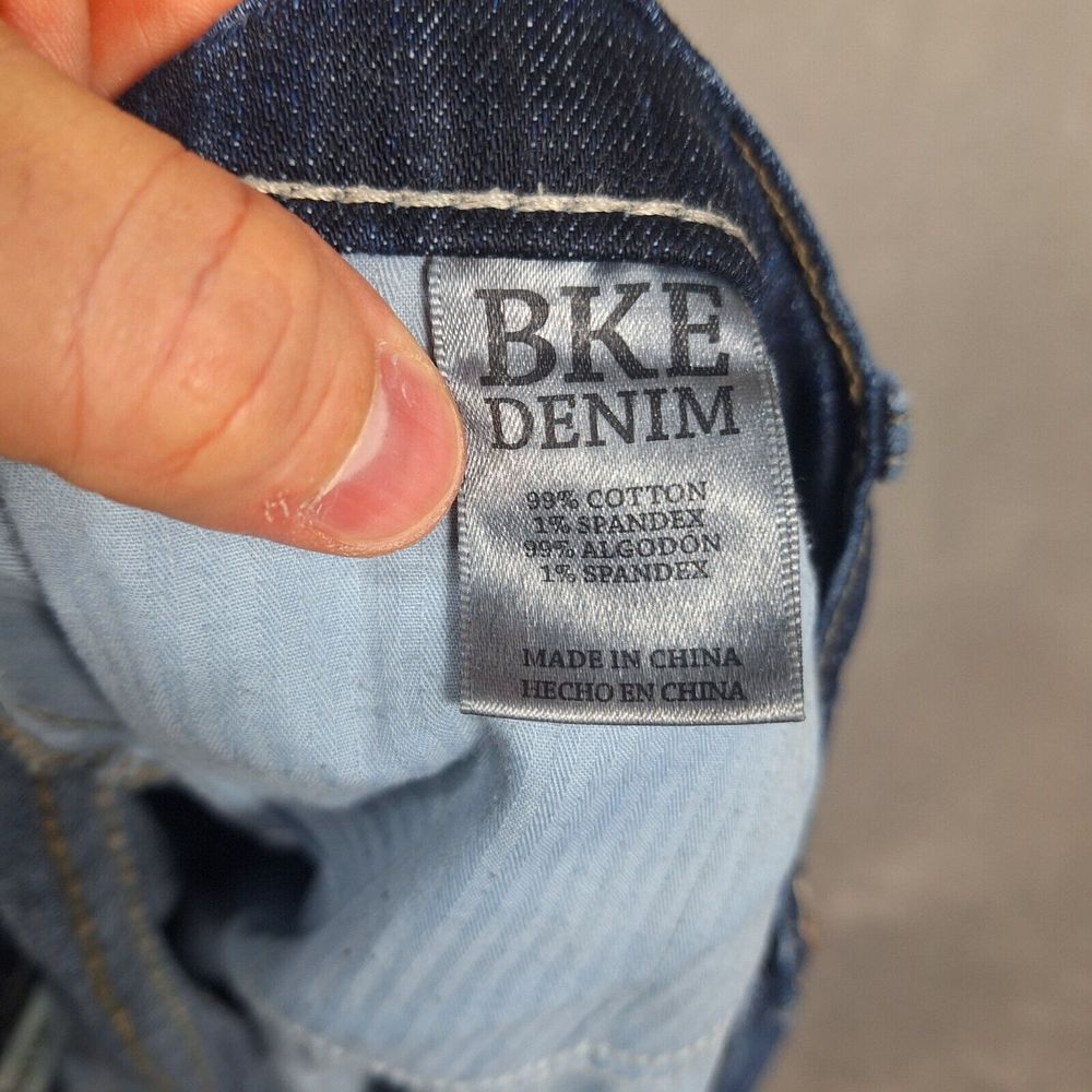 BKE Men's Straight Jeans - Blue - Picture 7 of 12